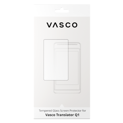 Pellicola protettiva in vetro temperato per Vasco Translator Q1