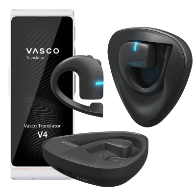 Vasco Translator V4 Pearl White + E1