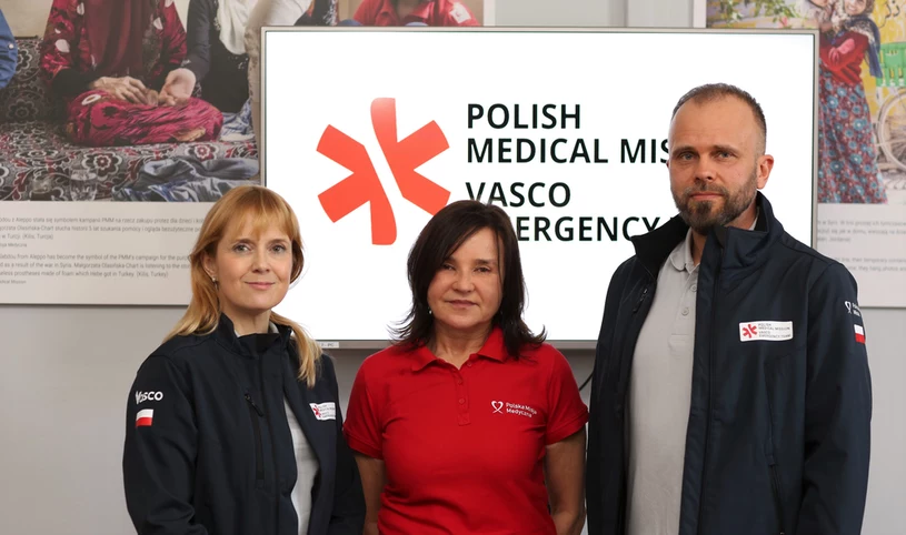 Vasco, con il Polish Medical Mission