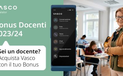 Back to school: Vasco è il dispositivo tecnologico perfetto per gli insegnanti