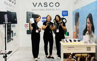 Abbiamo presentato i traduttori Vasco al Tourism Expo Japan 2024